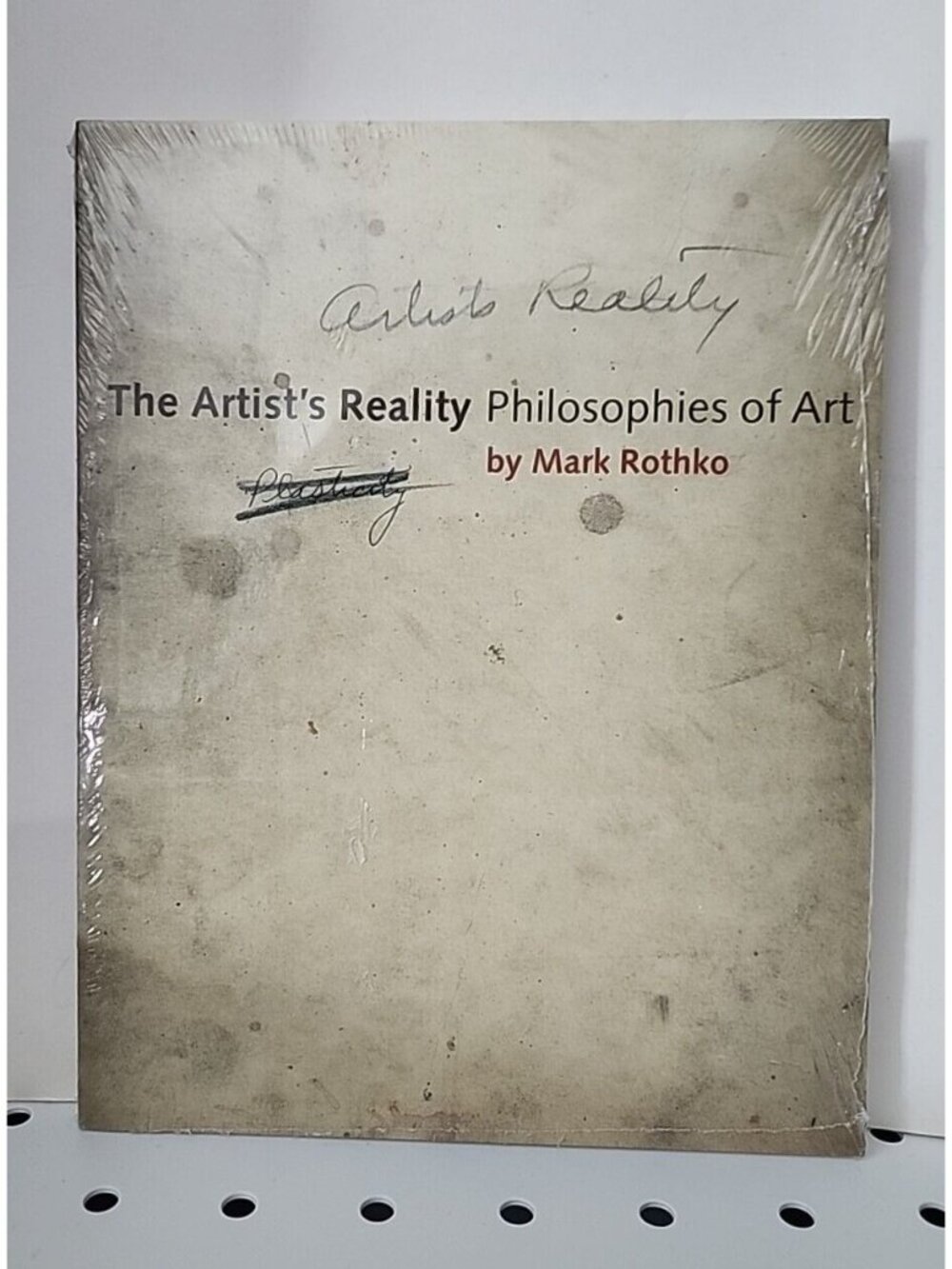 NEW Mark Rothko The Artist's Reality: Philosophies of Art - New in Package